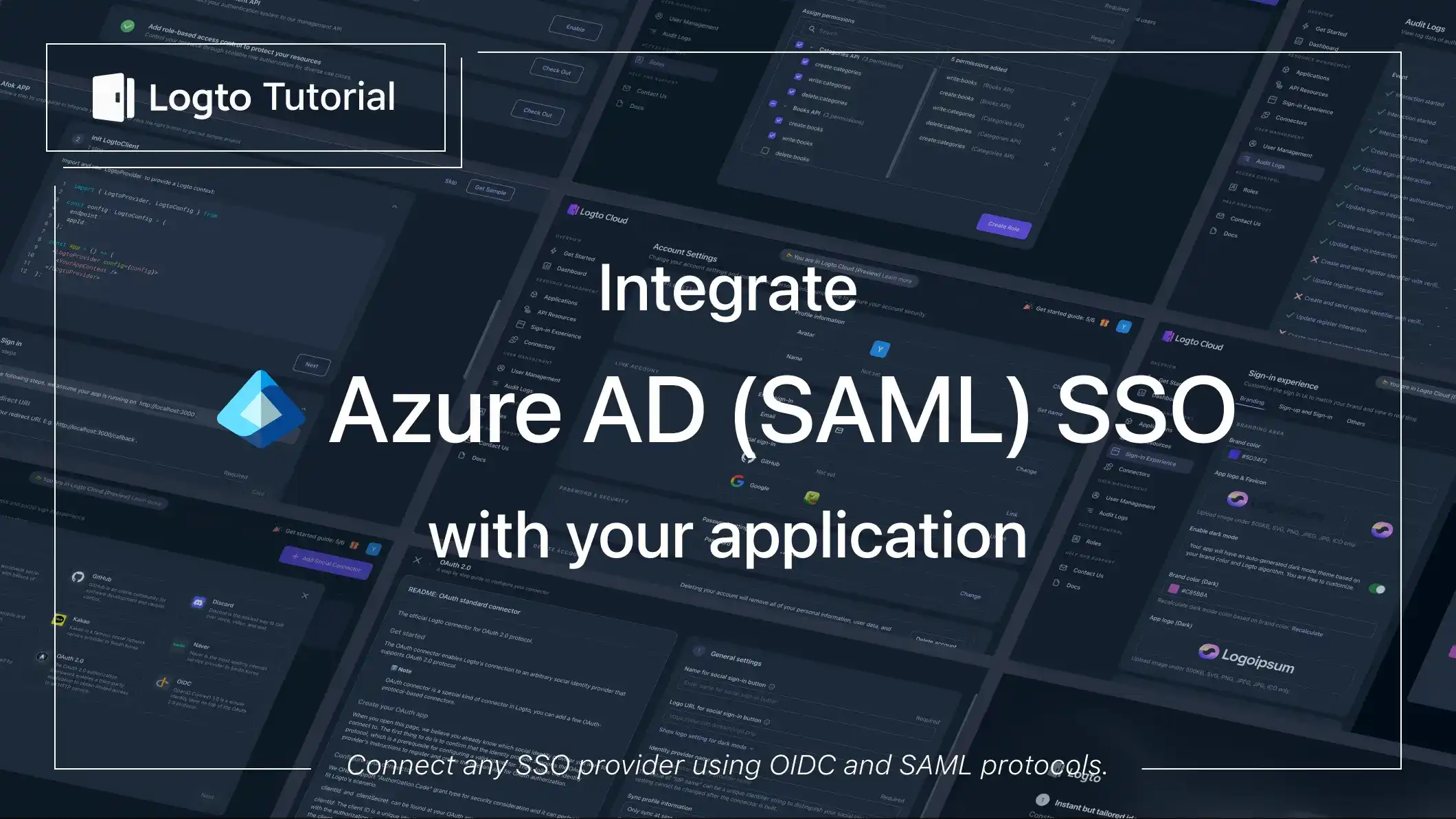 Integrate Azure SAML SSO using Logto