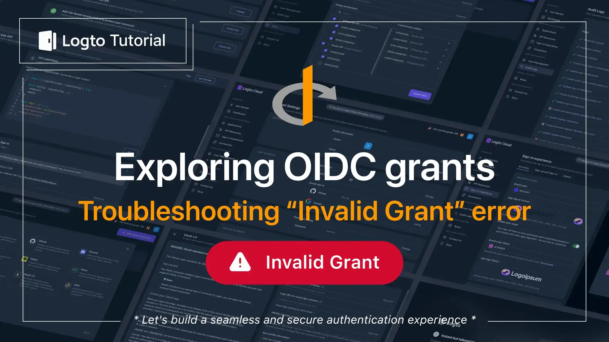 Exploring OIDC grants: understanding and troubleshooting the "invalid_grant" error