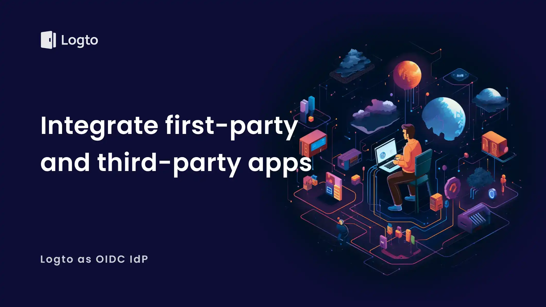 Integrate identity system: First-party and third-party apps with Logto