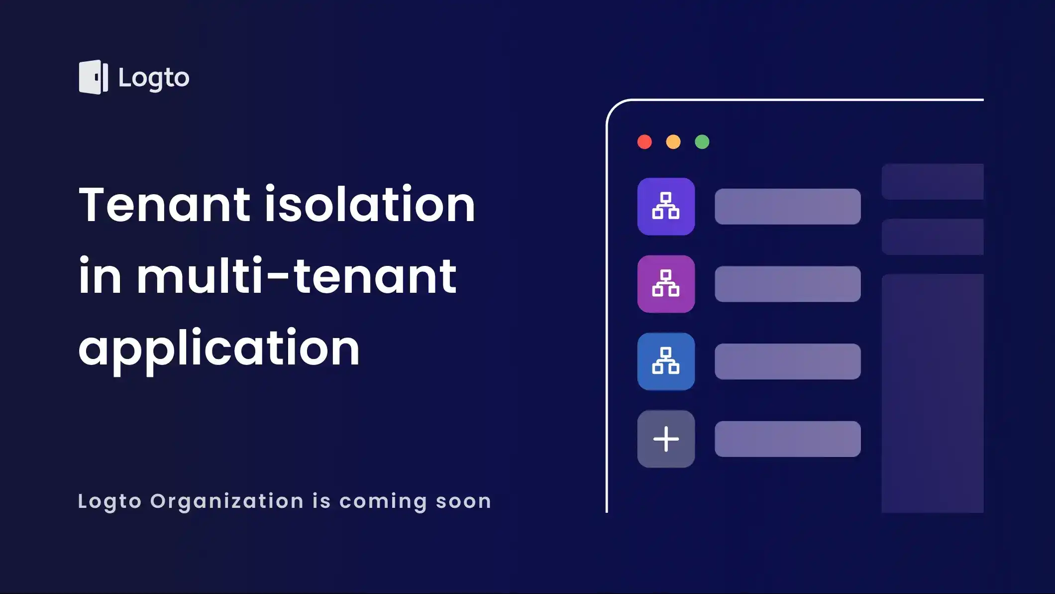 Tenant isolation in multi-tenant application