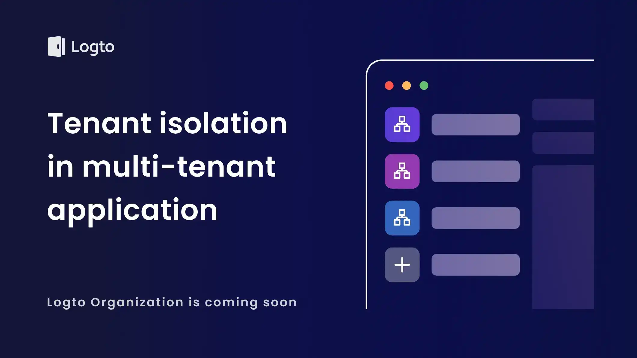 Tenant isolation in multi-tenant application