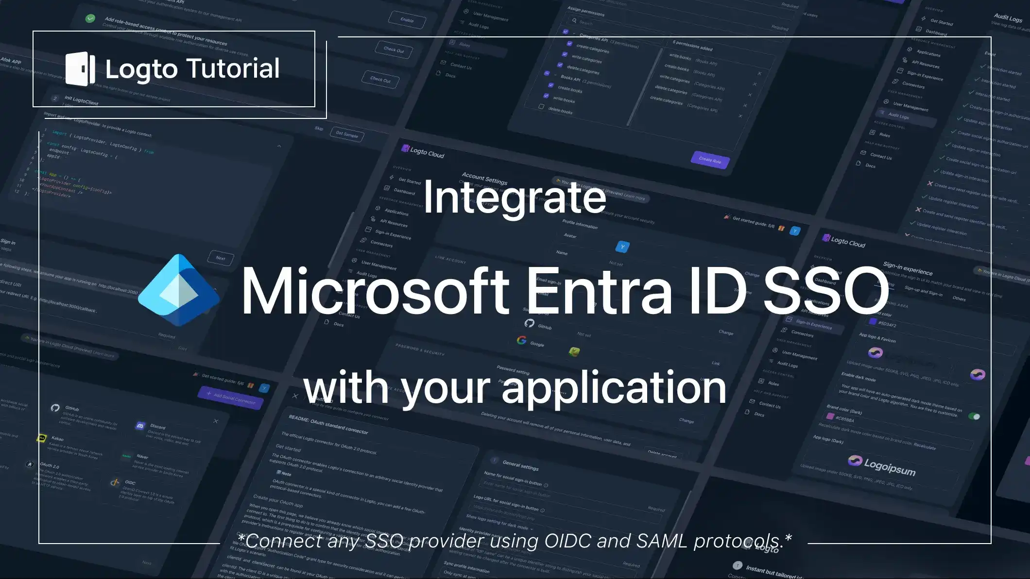 Integrate Microsoft Entra ID (OIDC) in Logto Enterprise SSO