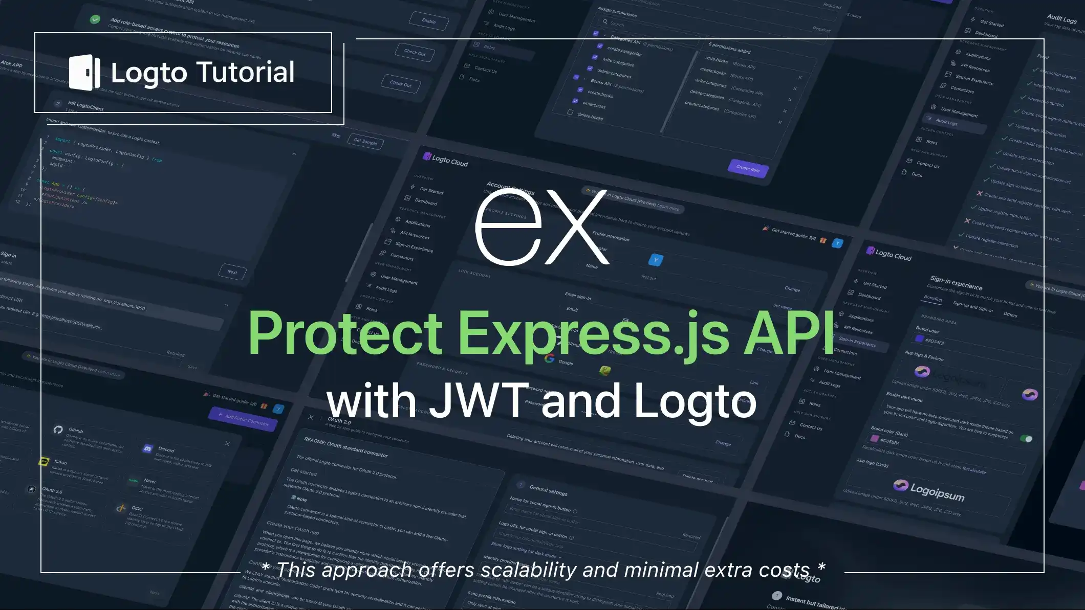 Protect your Express.js API with JWT and Logto