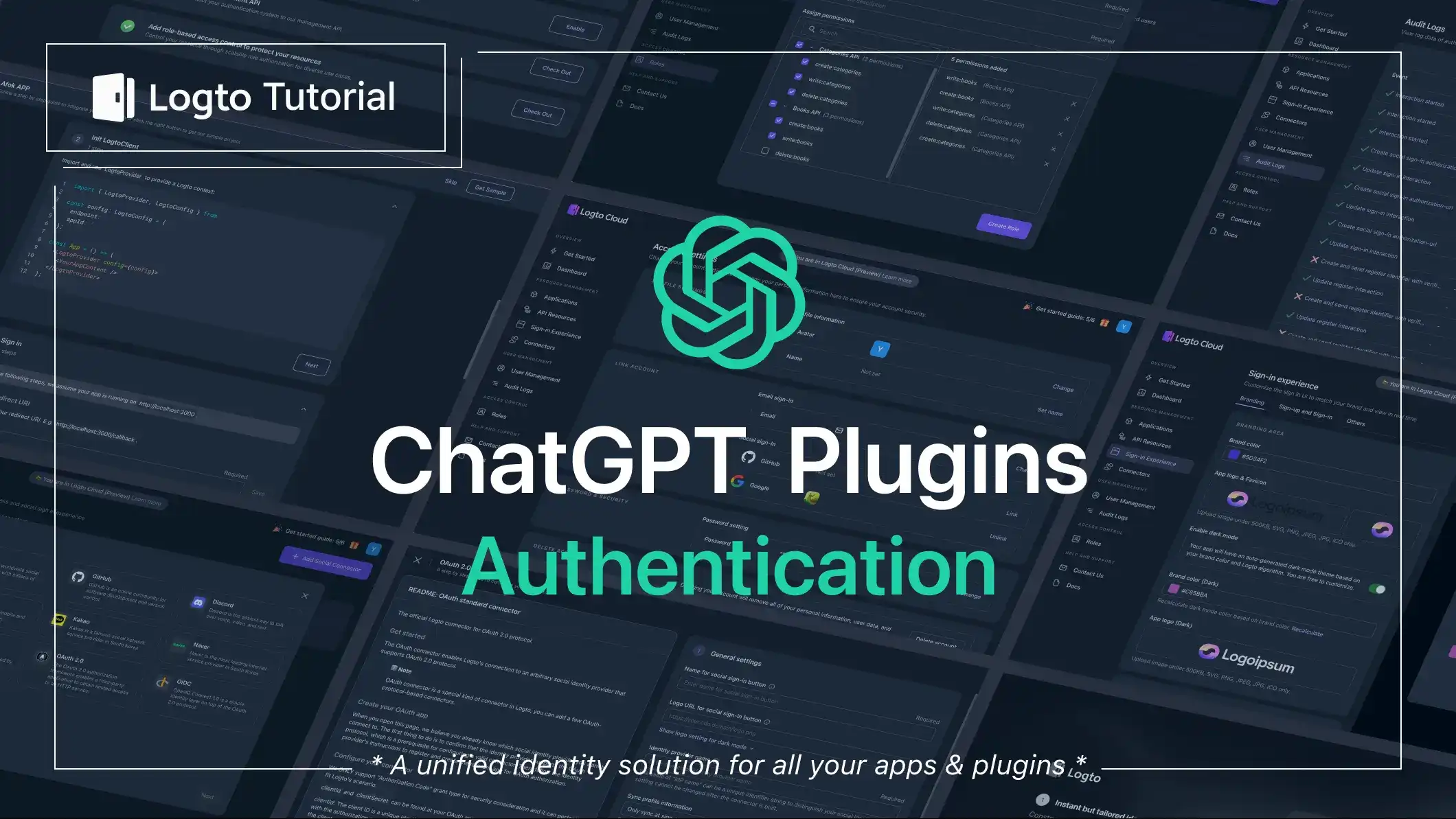 Implement ChatGPT plugins user authentication with Logto