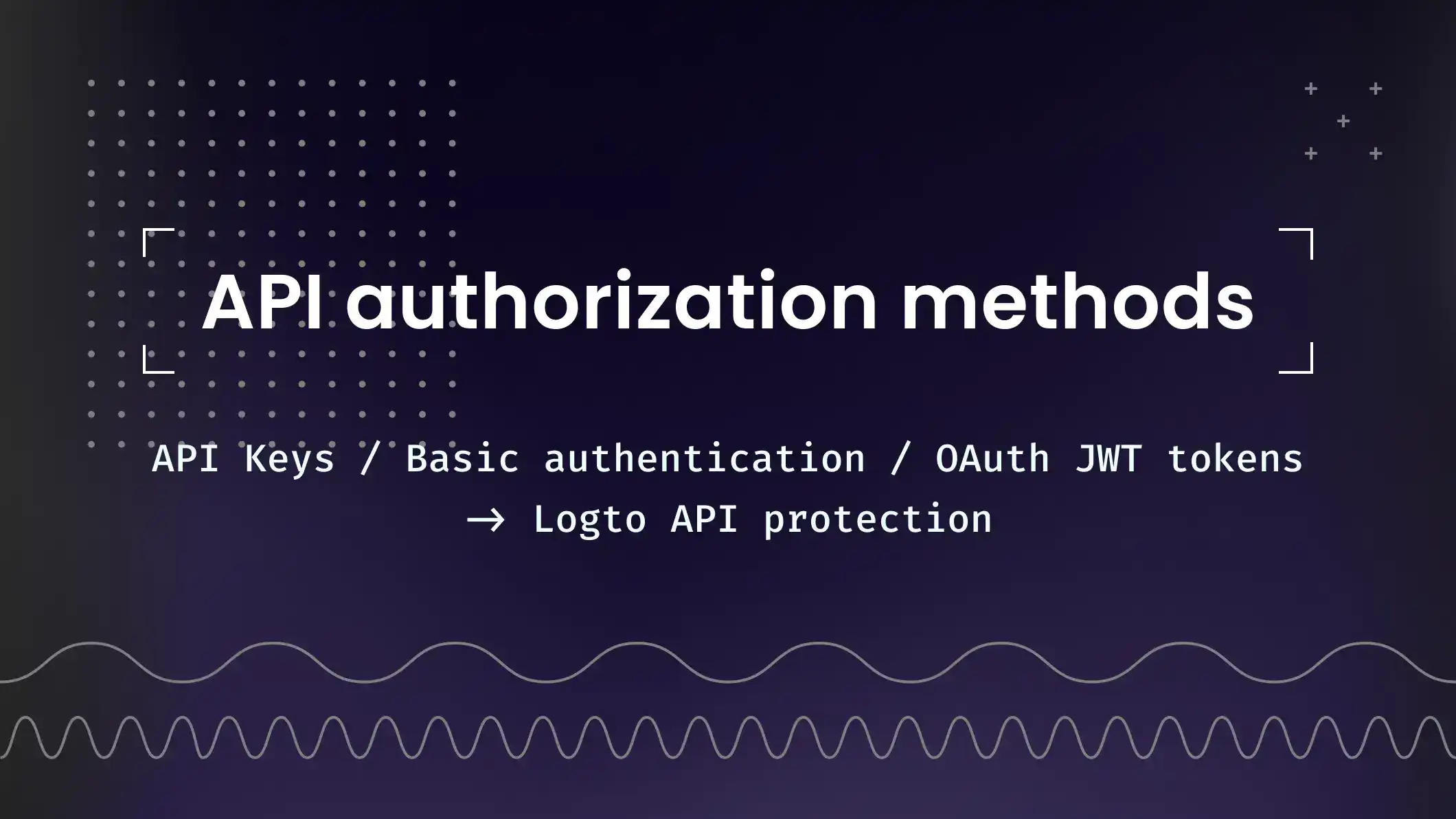 API authorization methods
