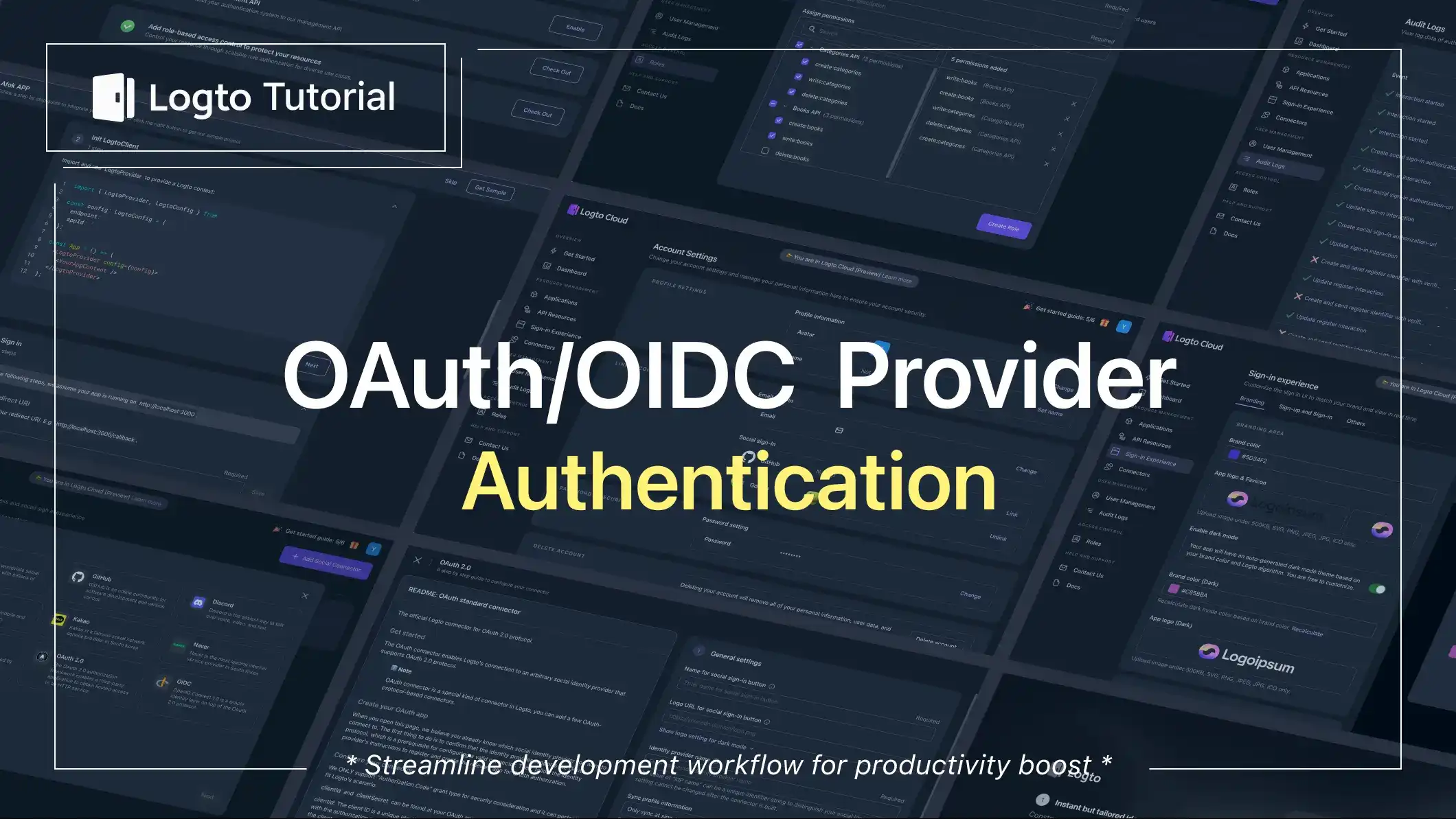 Streamline OAuth and OIDC Authentication with Logto