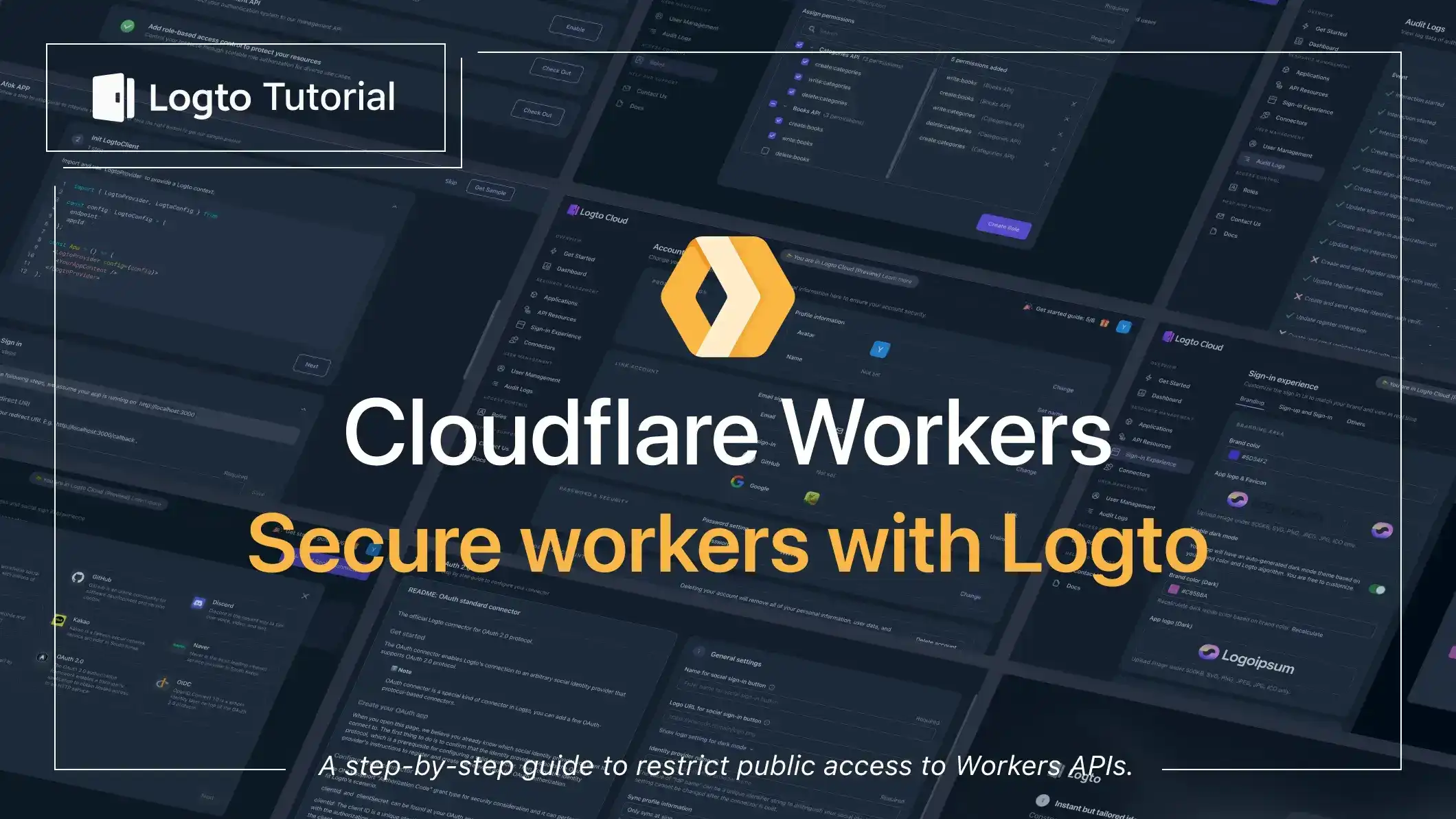 Logto x Cloudflare Workers: How to secure your workers from public access?