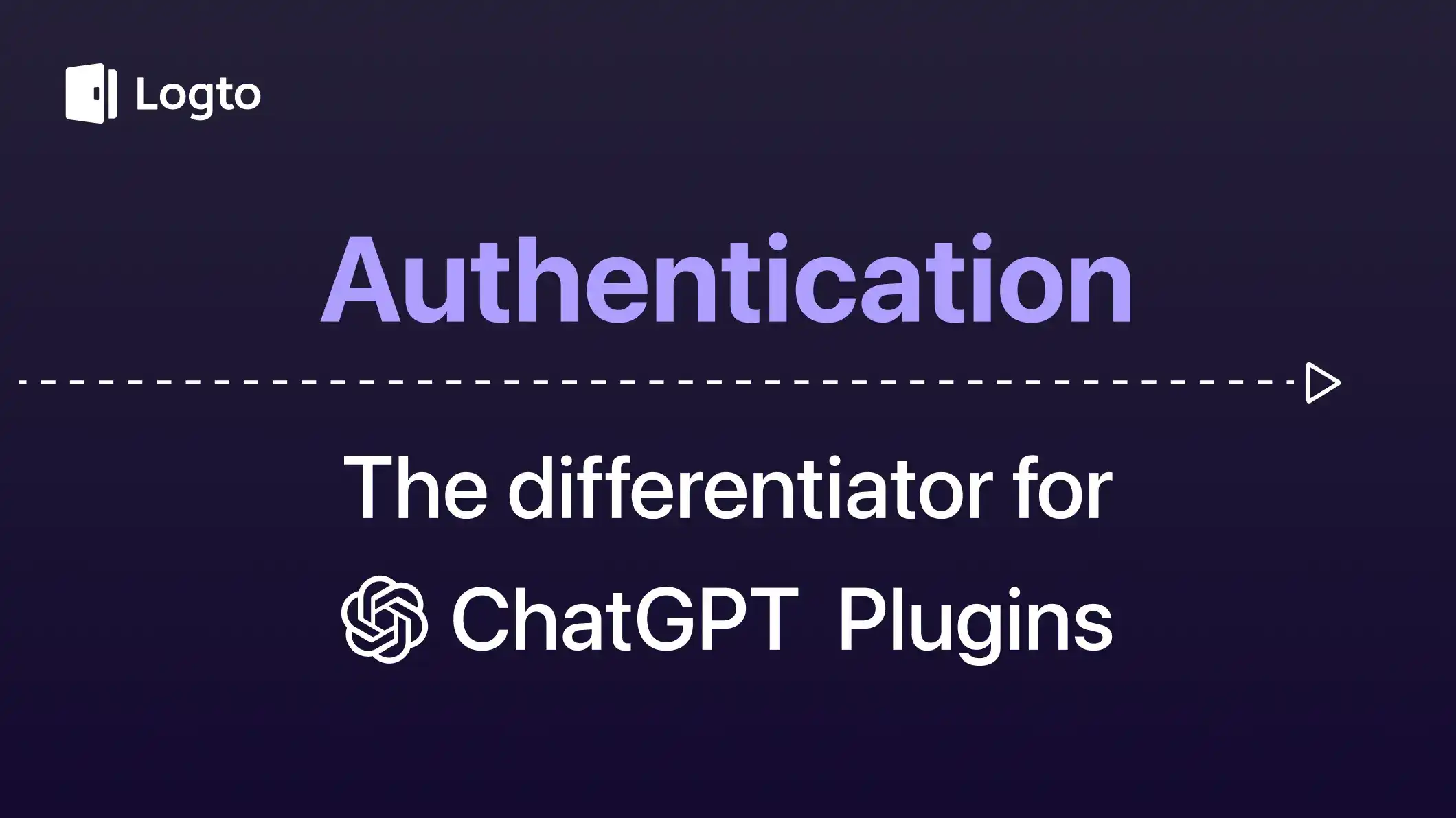 Authentication: The differentiator for ChatGPT plugins