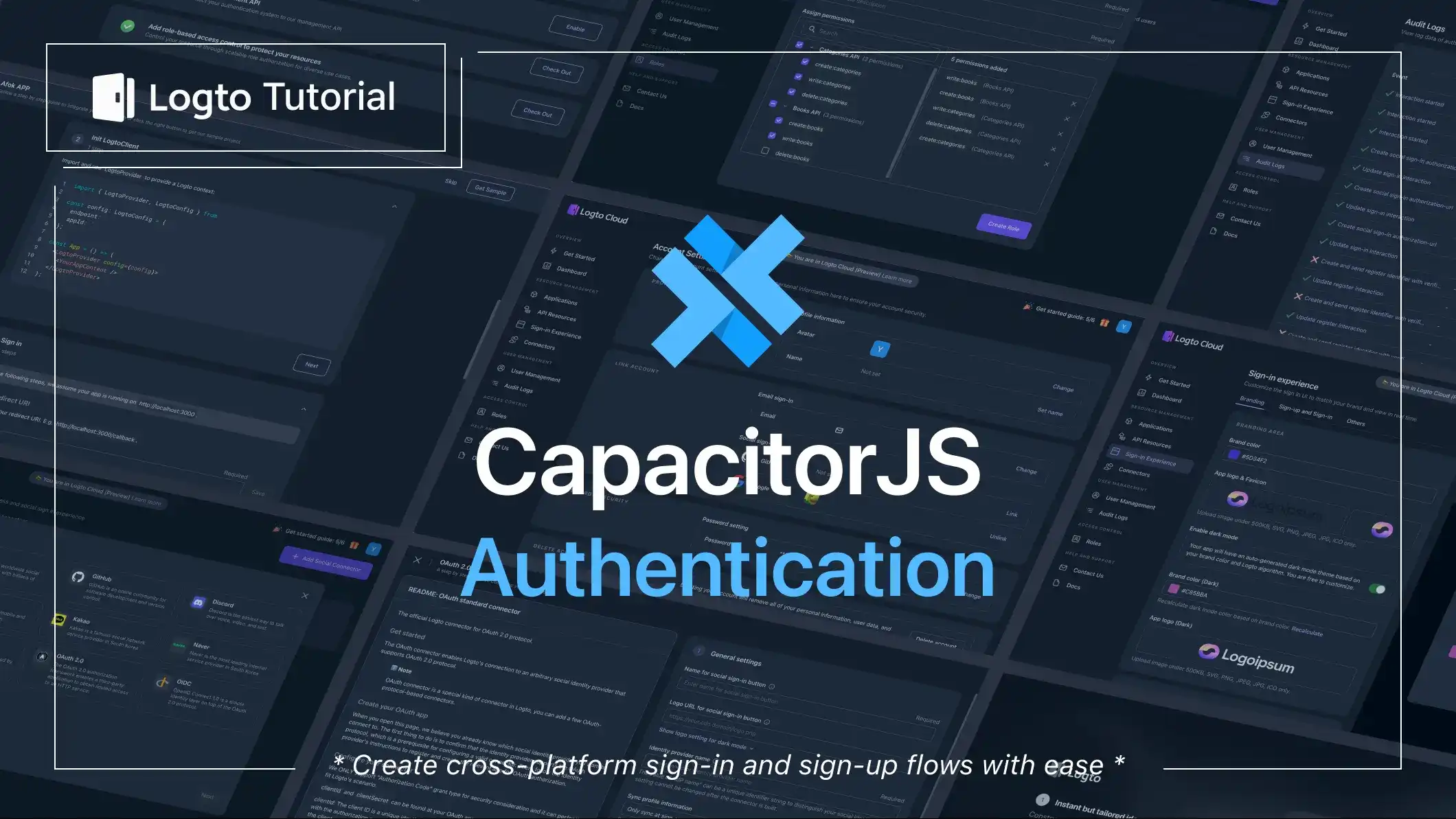 Build CapacitorJS authentication with Logto