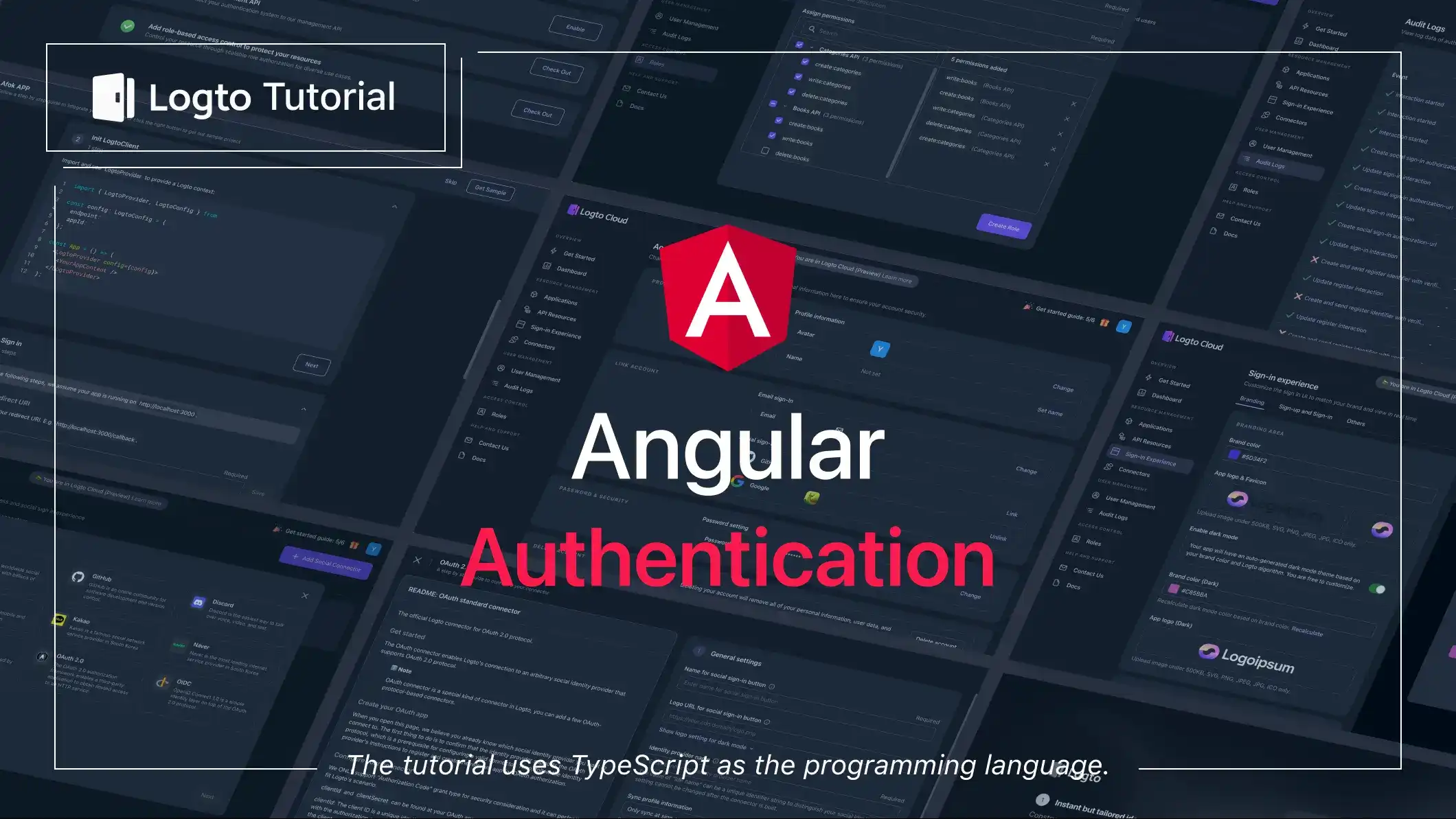 Build Angular authentication with Logto