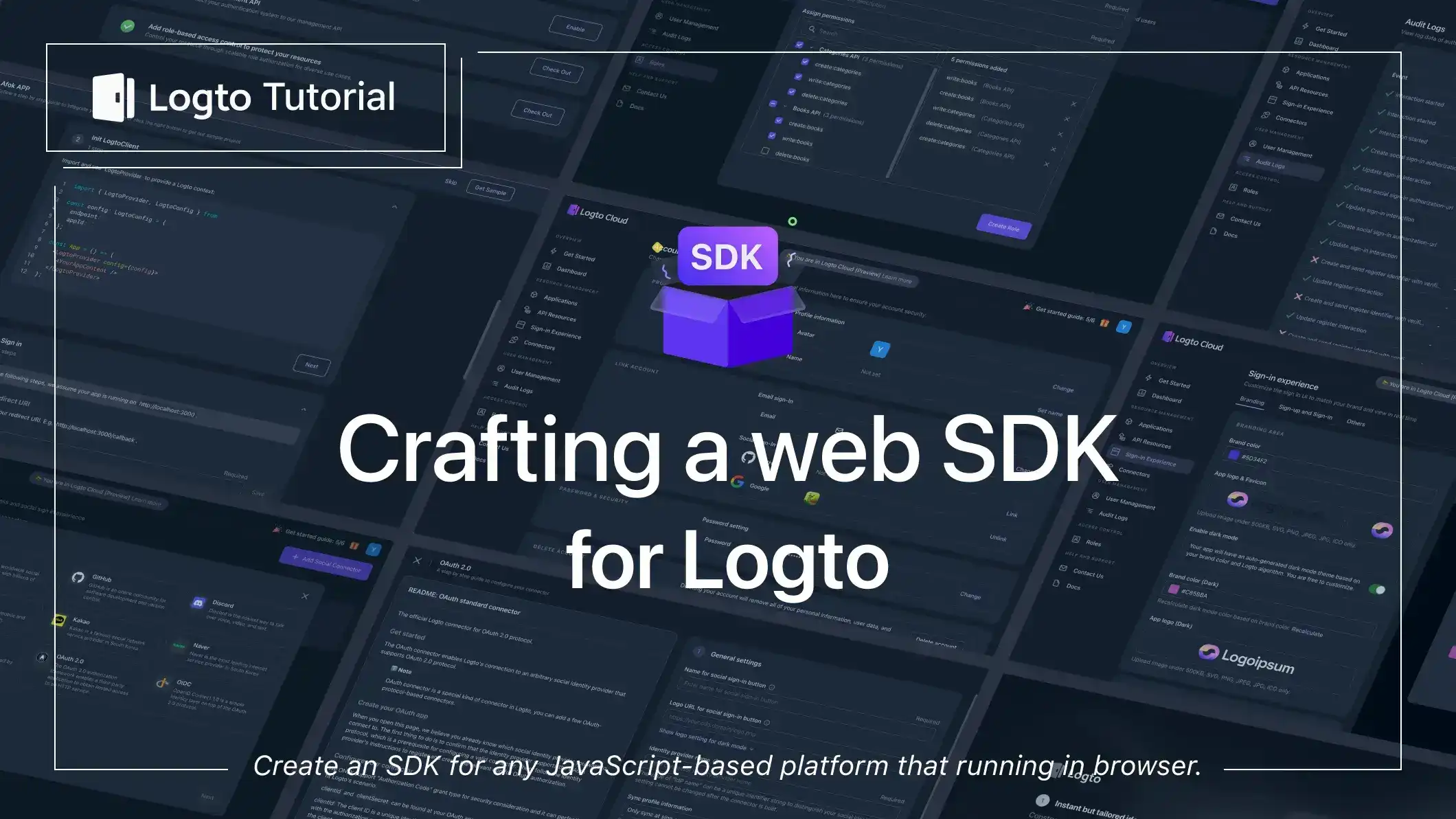 Crafting a web SDK for Logto in minutes