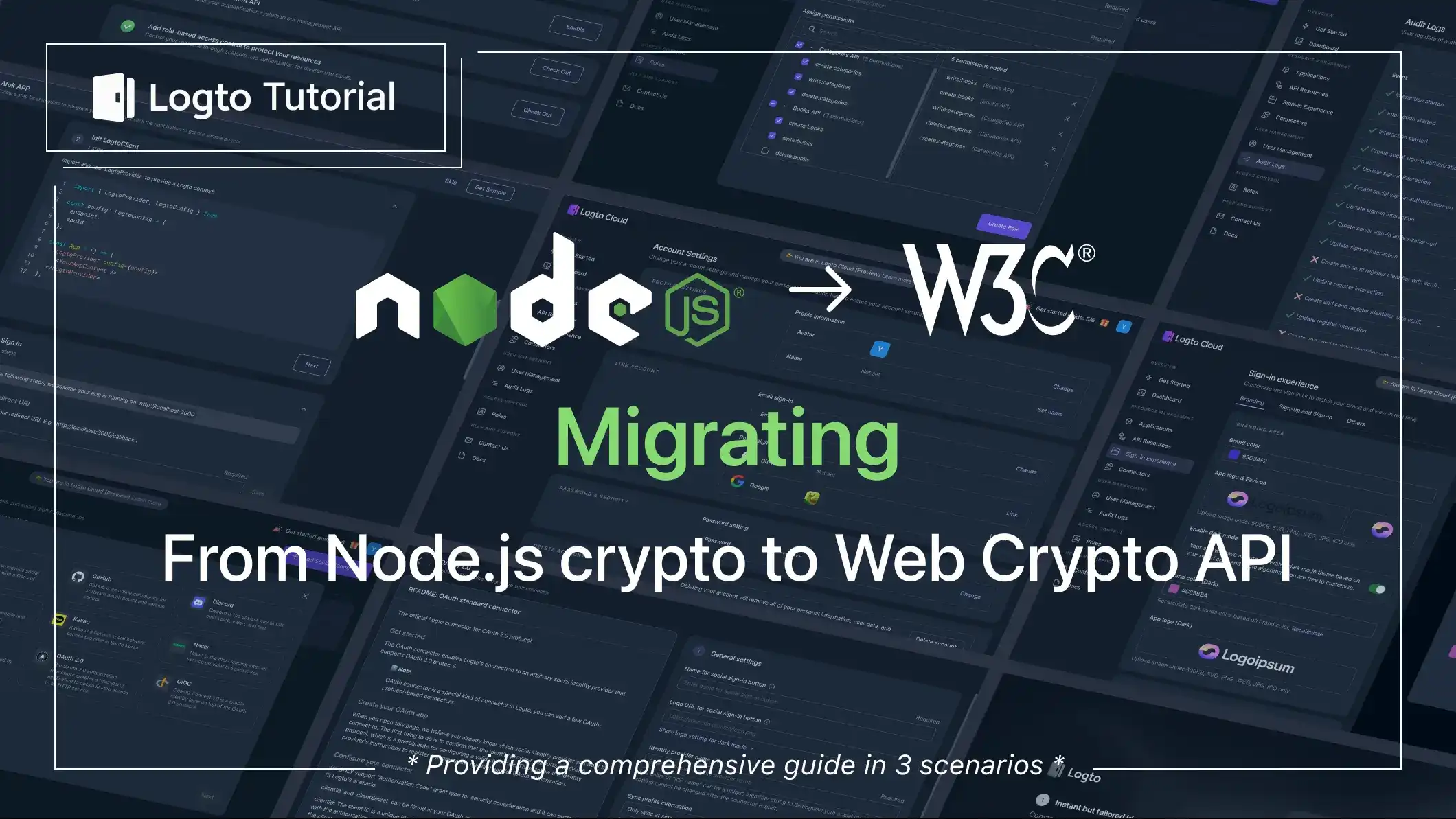 Migrating from Node.js crypto to Web Crypto API: A guided experience